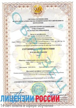 Образец сертификата соответствия Байконур Сертификат OHSAS 18001